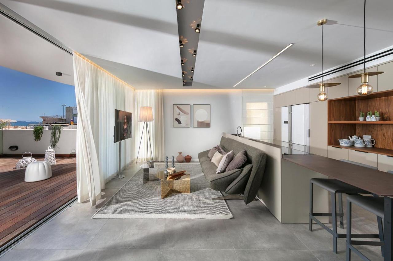 Beach Lux Apartment Haifa Kültér fotó